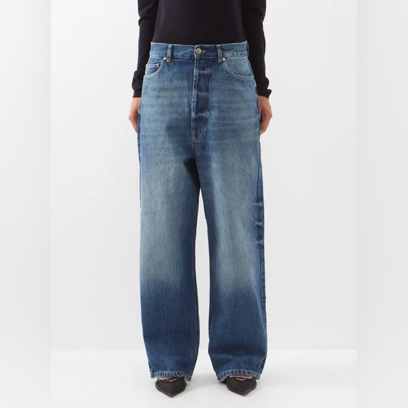 RAEY Dad Baggy Boyfriend Organic Cotton Jeans 32 - Picture 3 of 9